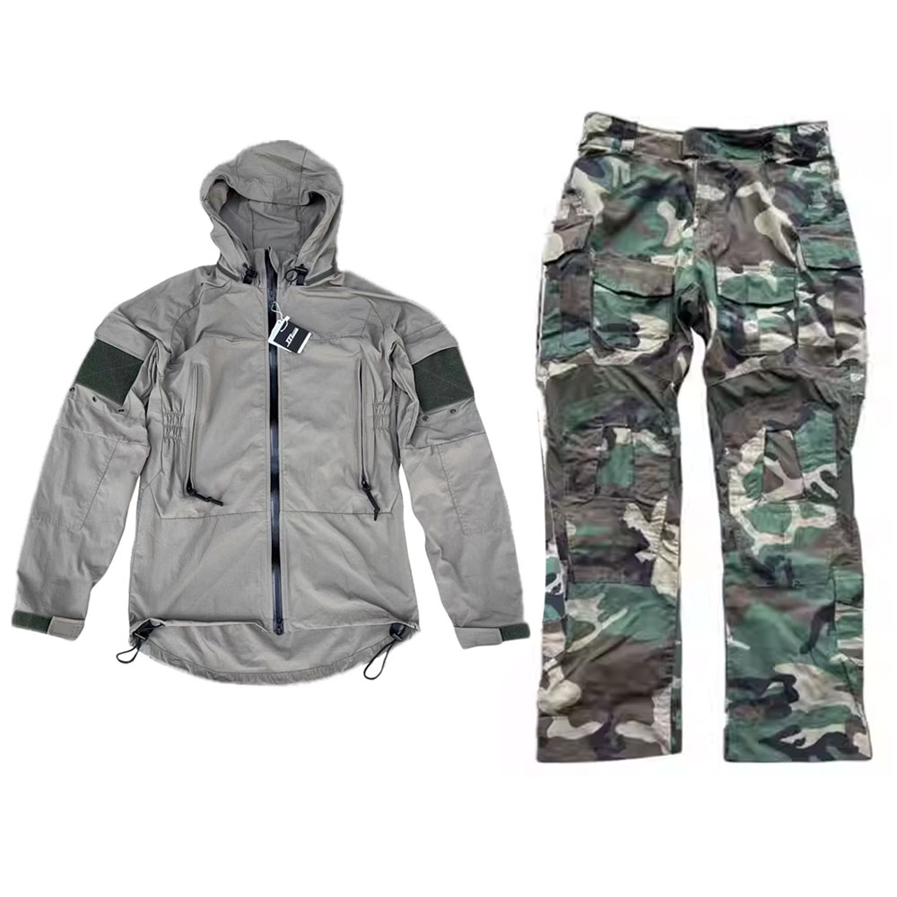 Windproof Jacket Softshell - Tactische Tom ORC grijze softshell jas