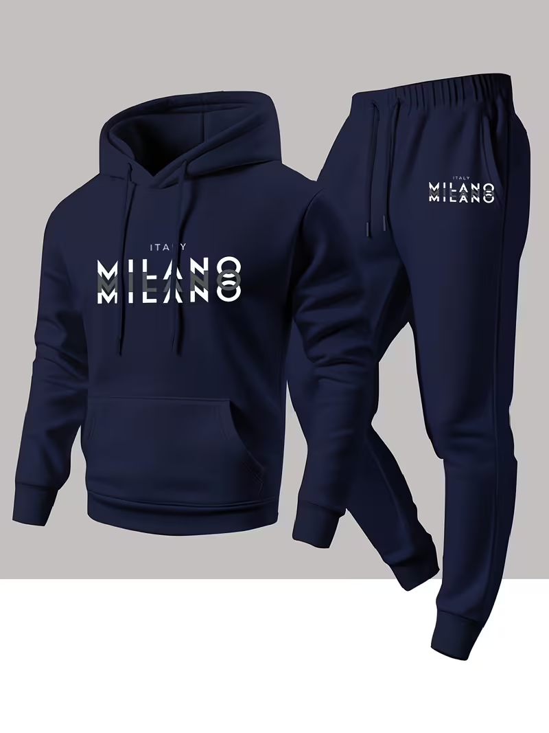 Winter Clothing Men - Heren Hot Selling Mode Letterprint Set