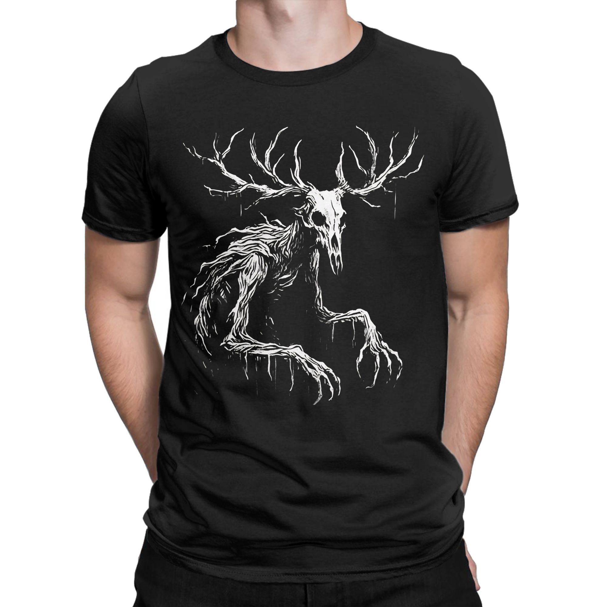 Winter Clothing Ideas For Women - Wendigo- The Winter Nightmare T-shirt Heren