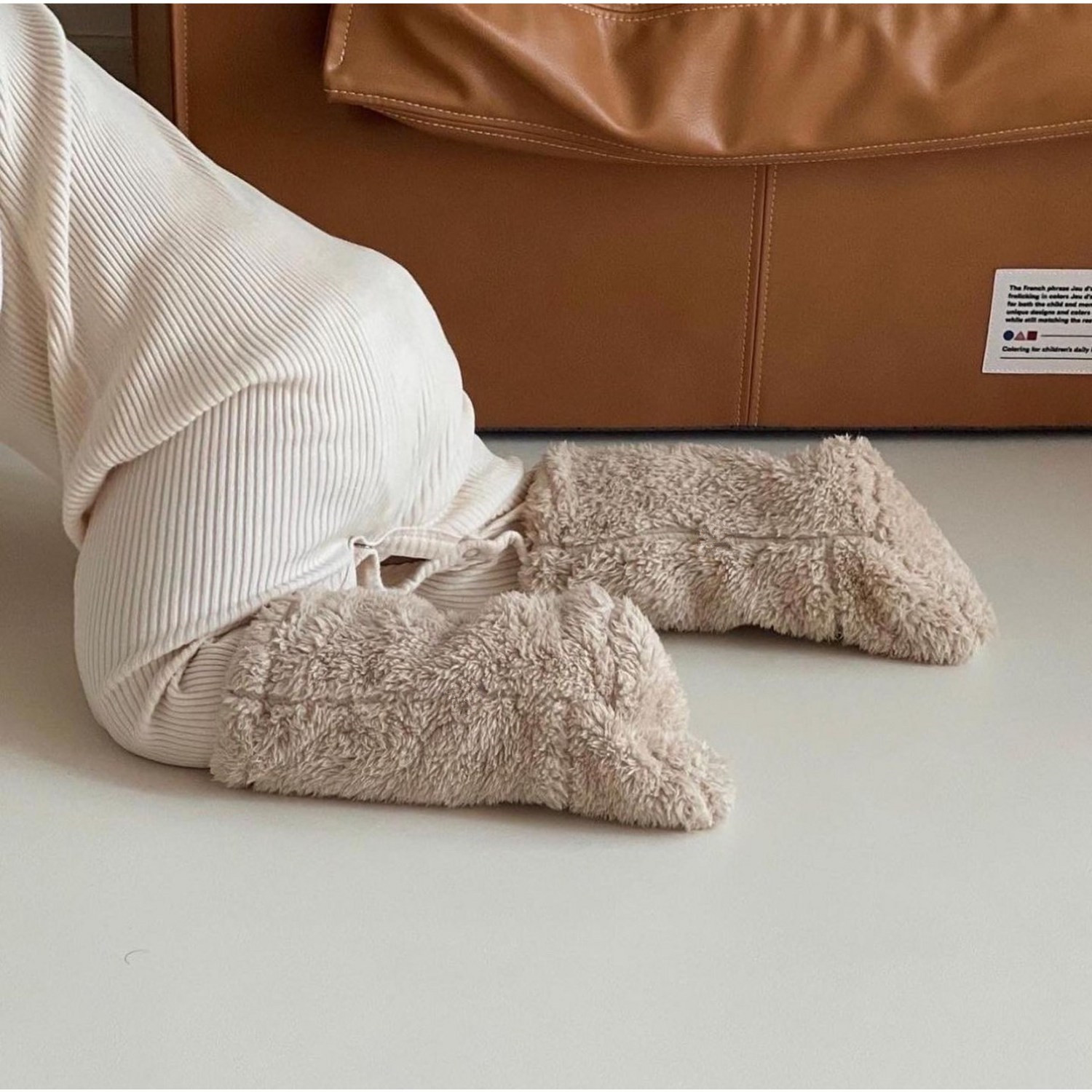 Winter Clothing Boys - Warme winterbabysokjes Coral Fleece sokken voor