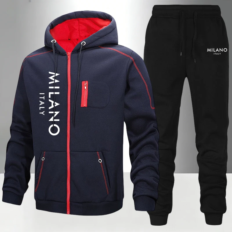 Winter Clothing Men - 2026 Nieuwe Heren Trainingspak Casual Hoodie