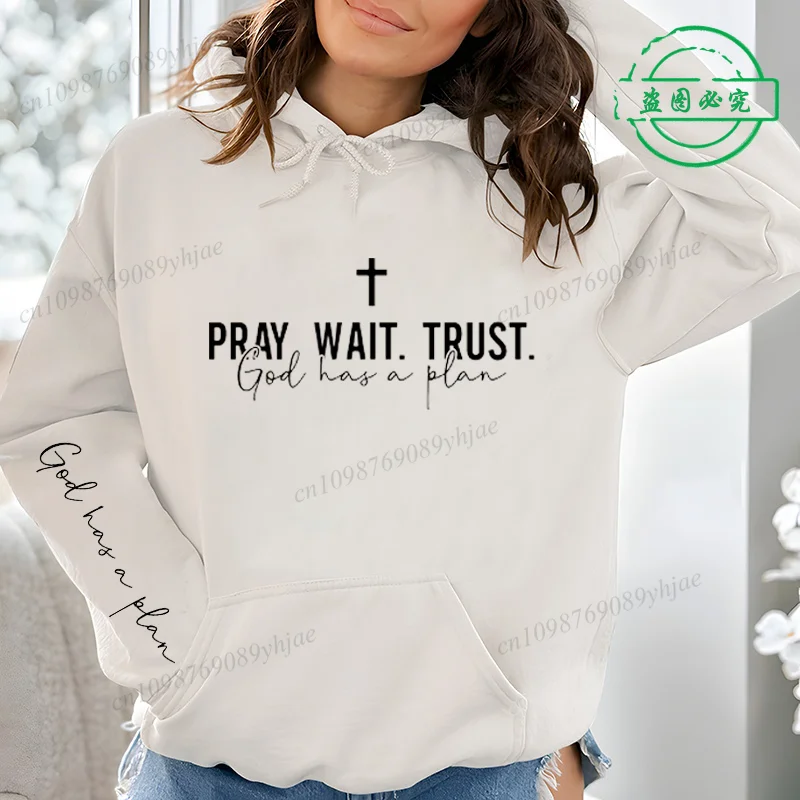 Winter Clothing Quotes - Trendy christelijke quote print sweatshirts damesmode
