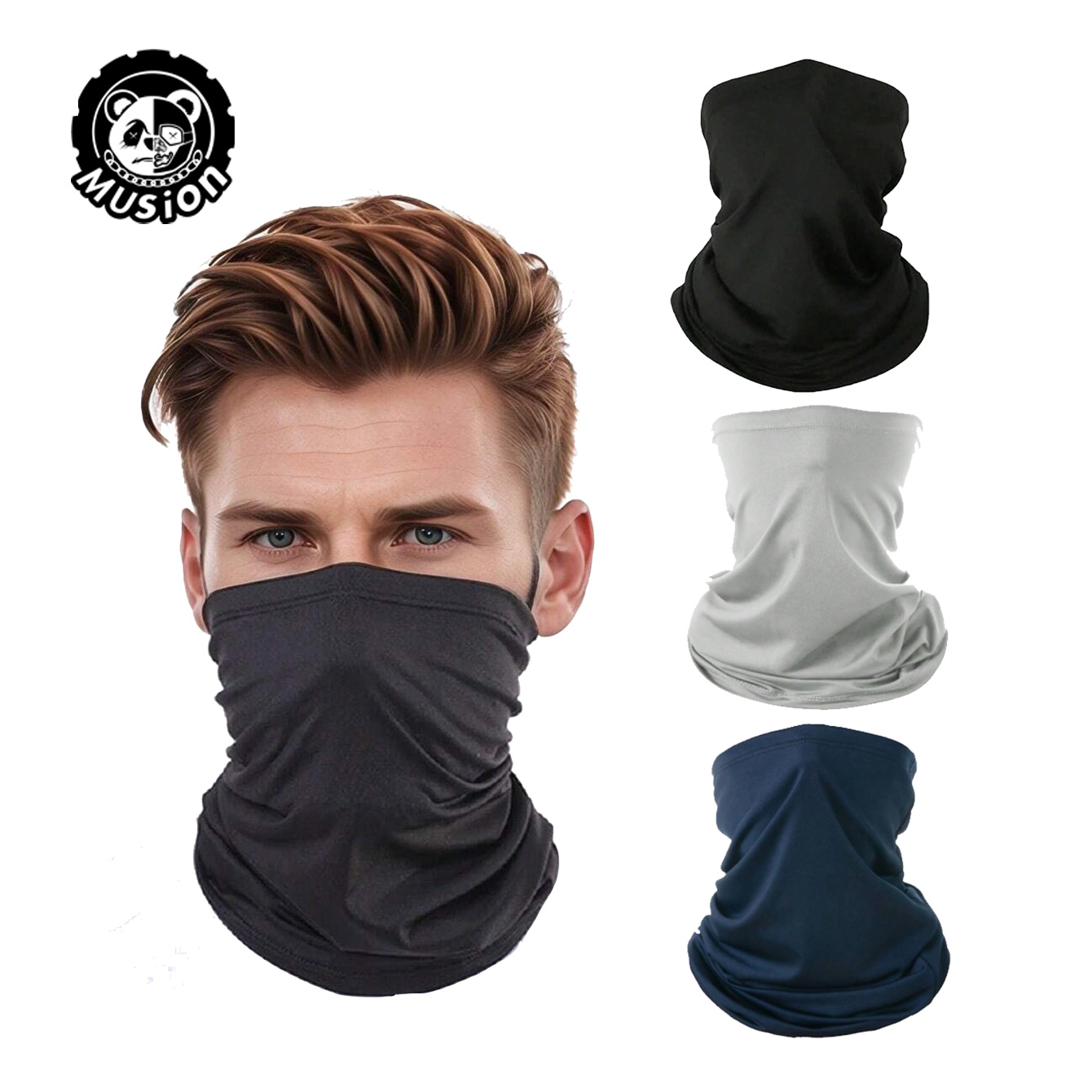 Wool Balaclava Knit - Musion Balaclava Rijmasker Multifunctioneel Winddicht Zonbestendig