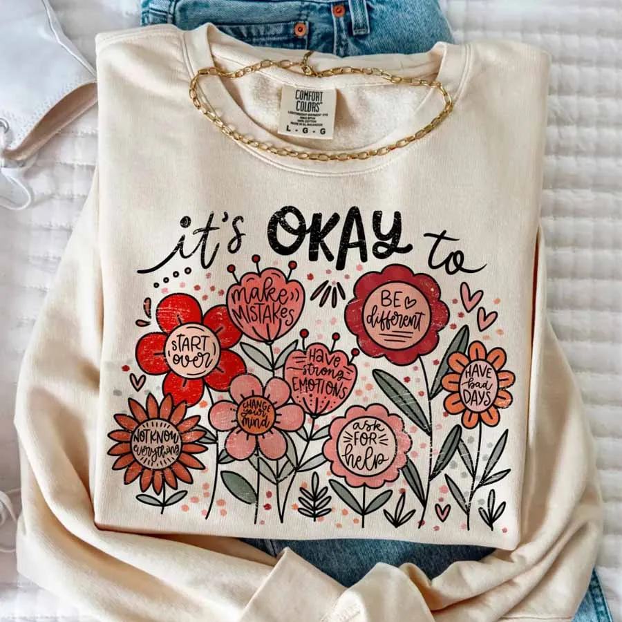 Het is oké om Boho Floral Moti - Winter Clothing Quotes recensie en prijs
