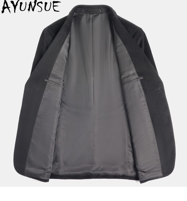 AYUNSUE 80% Wollen Jassen Mann - Quality Winter Clothing Jacket recensie en prijs