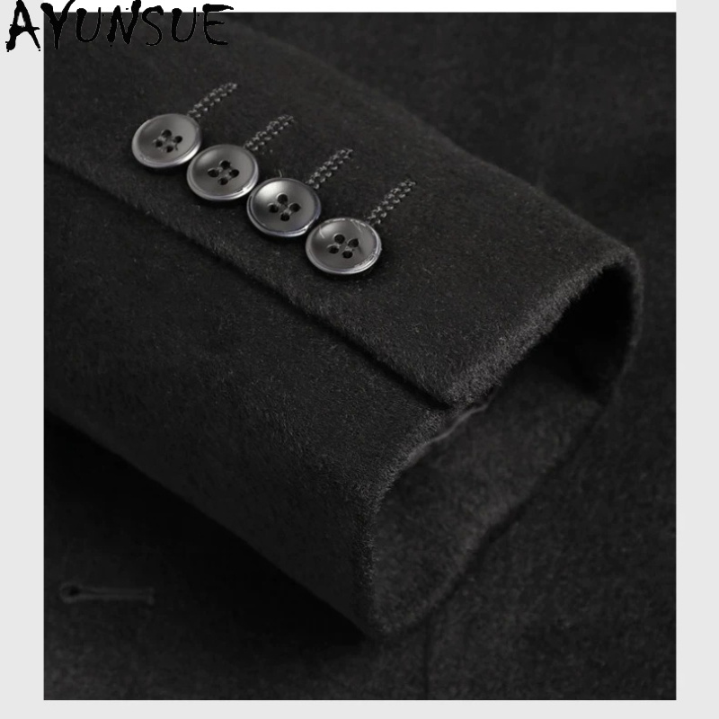 AYUNSUE 80% Wollen Jassen Mann - Quality Winter Clothing Jacket recensie en prijs