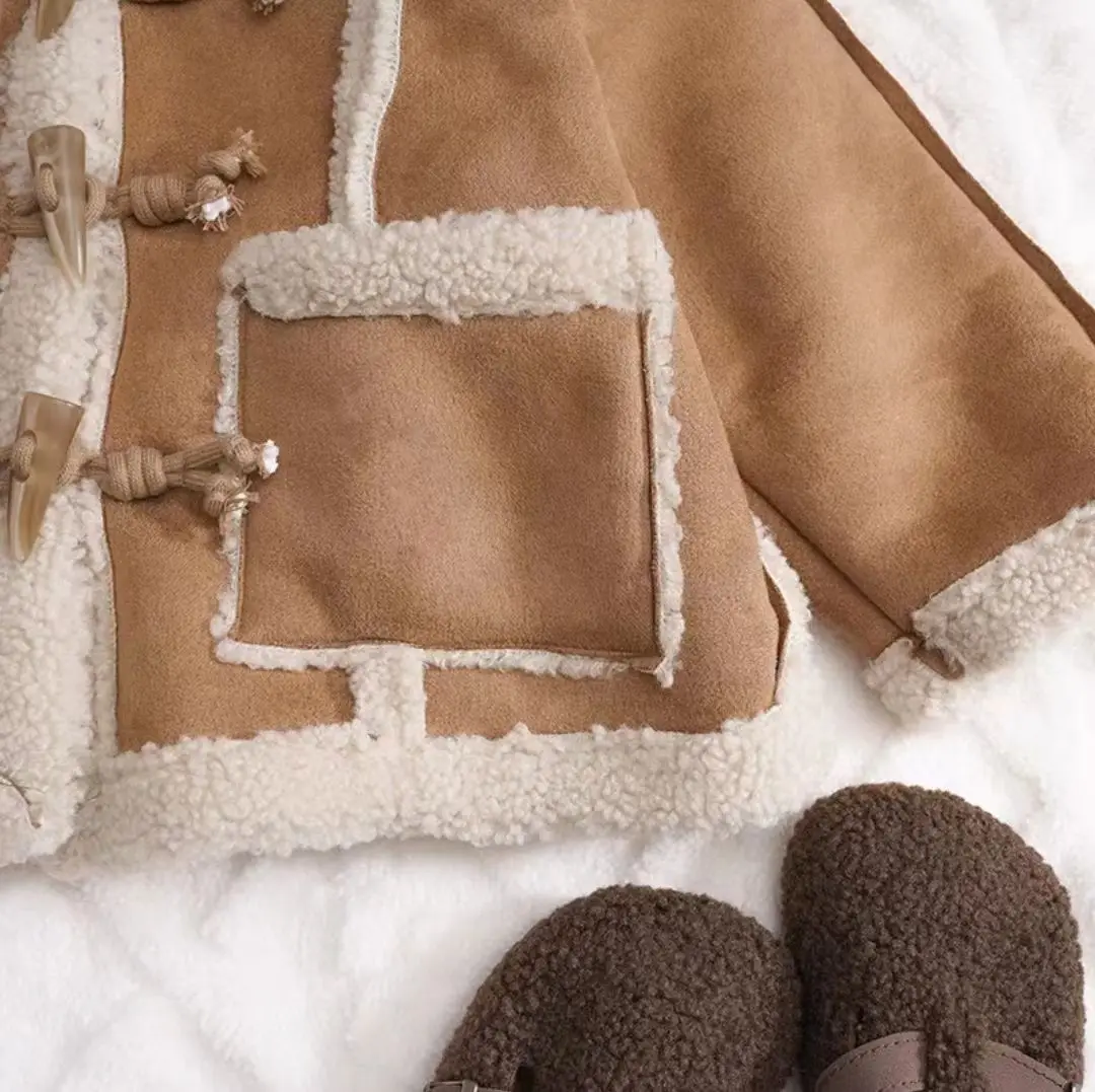Kaki/roze meisjes jongens wint - Winter Clothing Boys recensie en prijs