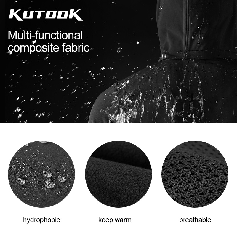Kutook Heren Wandeljas Fleece  - Windproof Jacket Softshell recensie en prijs