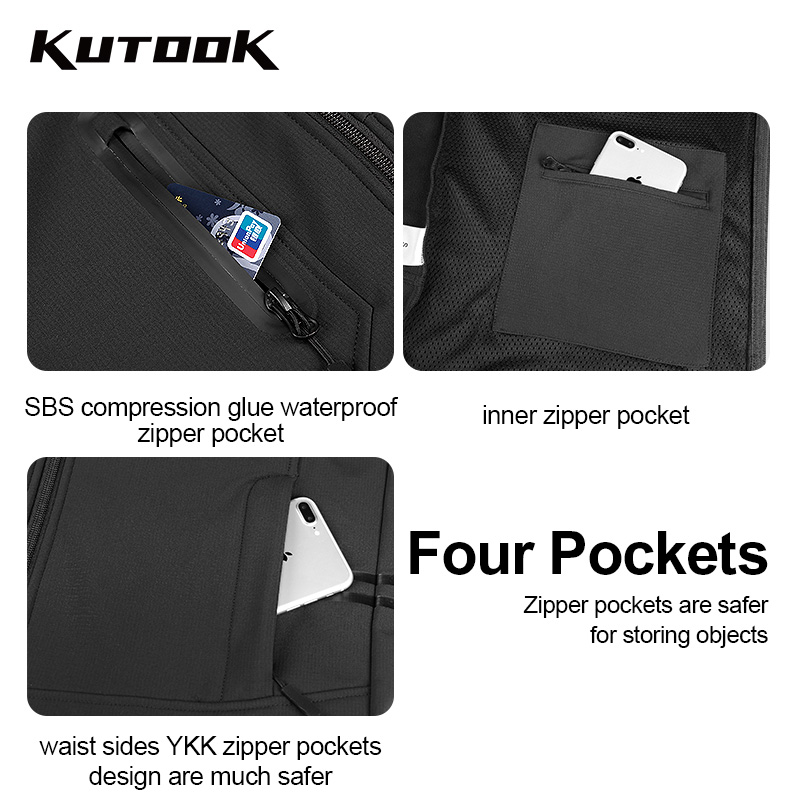 Kutook Heren Wandeljas Fleece  - Windproof Jacket Softshell recensie en prijs