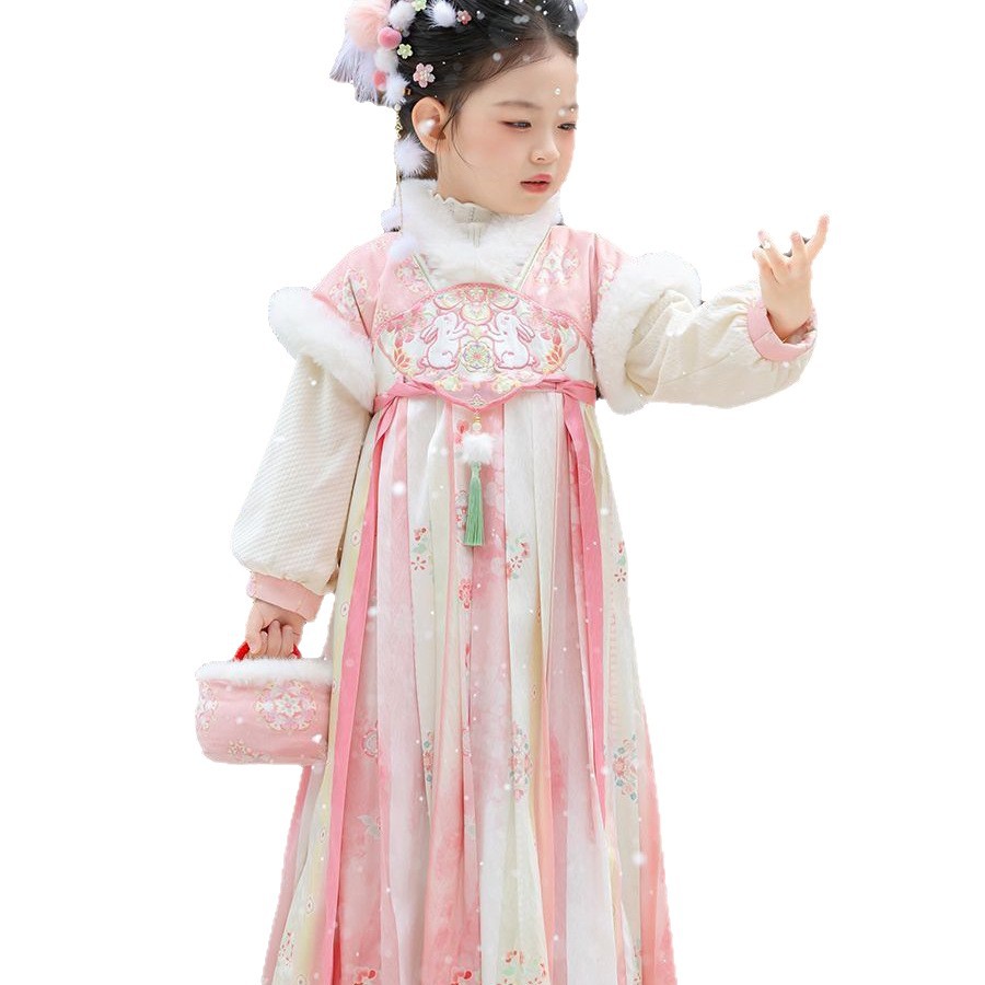 2025 Meisjes Fee Hanfu Kindere - Winter Clothing Kids recensie en prijs
