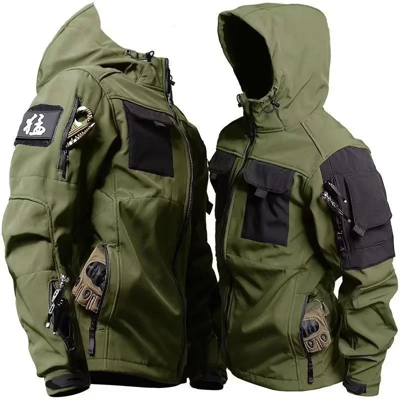 Nieuwe Gl Heren Winter Fluweel - Windproof Jacket Softshell recensie en prijs