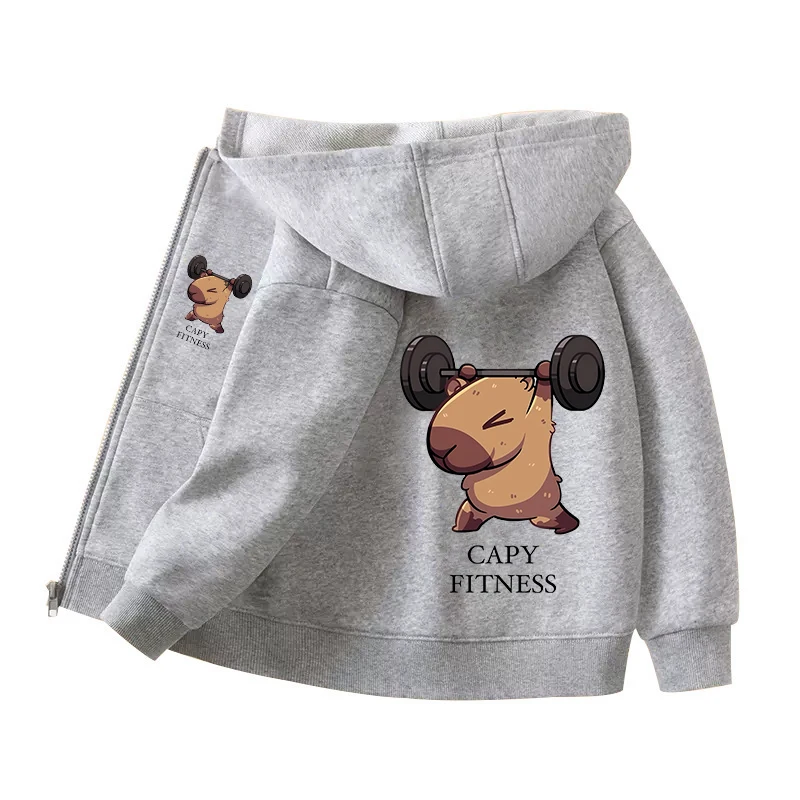 Capybara Rits Hoodies Jassen M - Winter Clothing Boys recensie en prijs