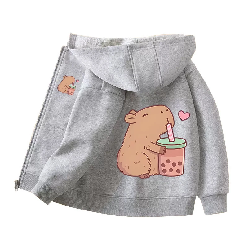 Capybara Rits Hoodies Jassen M - Winter Clothing Boys recensie en prijs
