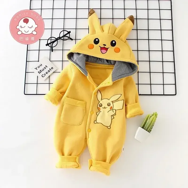 Cartoon Pocket Monsters Baby P - Winter Clothing Kids recensie en prijs