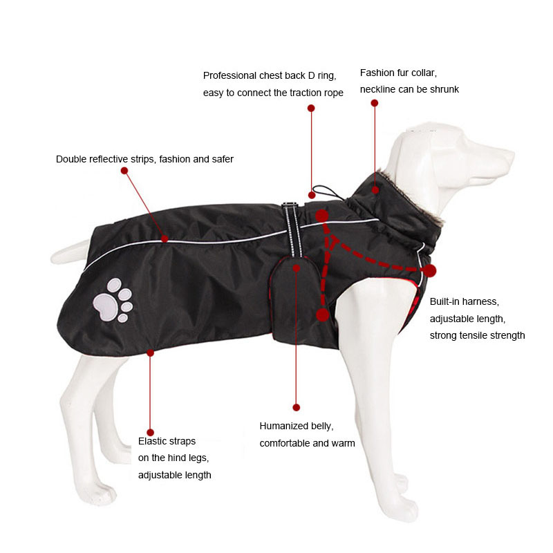 Hoge Kwaliteit 5XL Grote Hond  - Winter Clothing Wholesale recensie en prijs