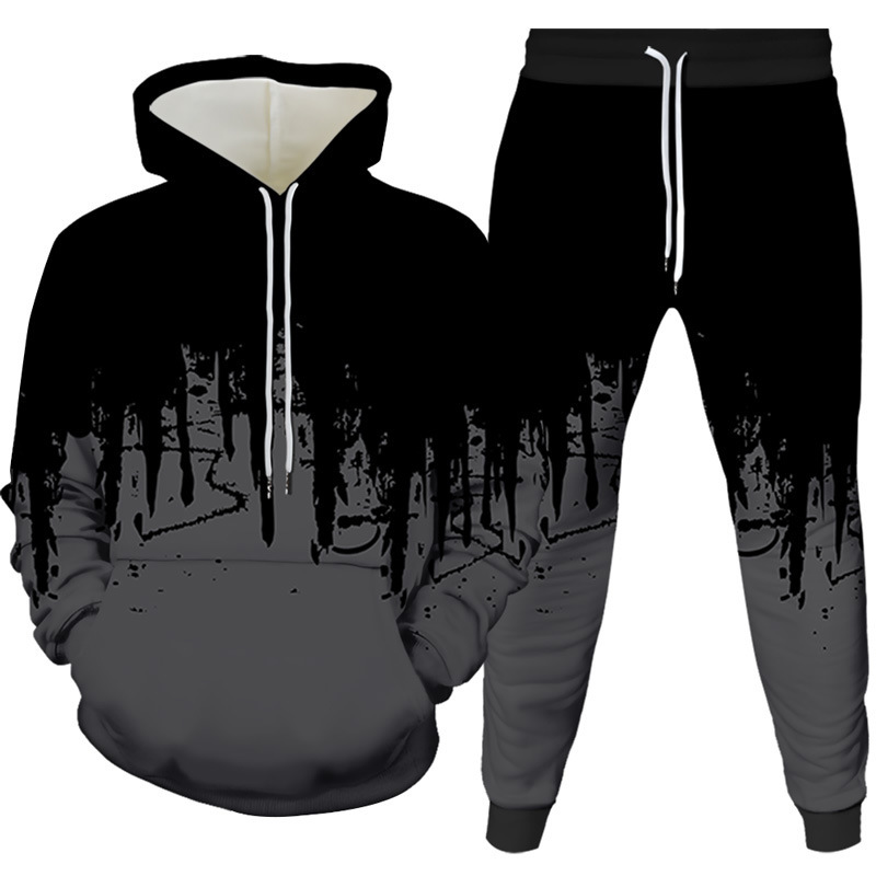 Inkt Schilderij 3D Gedrukt Hoo - Winter Clothing Men recensie en prijs