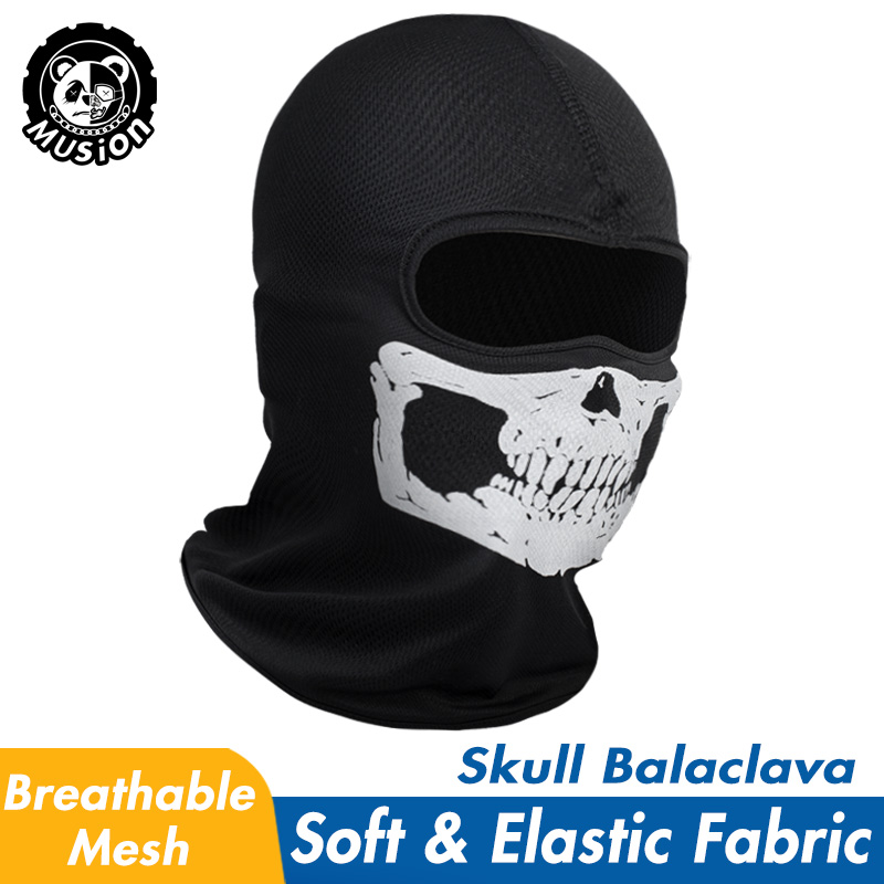 Musion Black Ghosts Bivakmuts  - Wool Balaclava Knit recensie en prijs