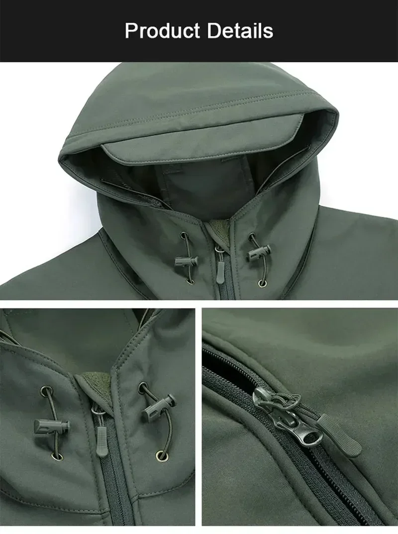 5XL 6XL CP Camouflage Soft She - Windproof Jacket Softshell recensie en prijs